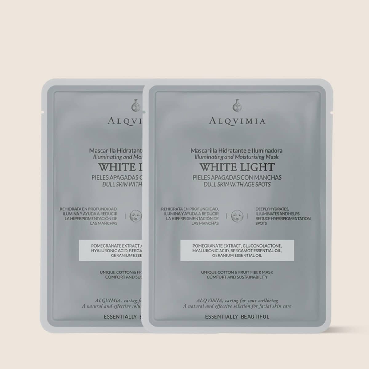 Pack Mascarillas White Light - Alqvimia