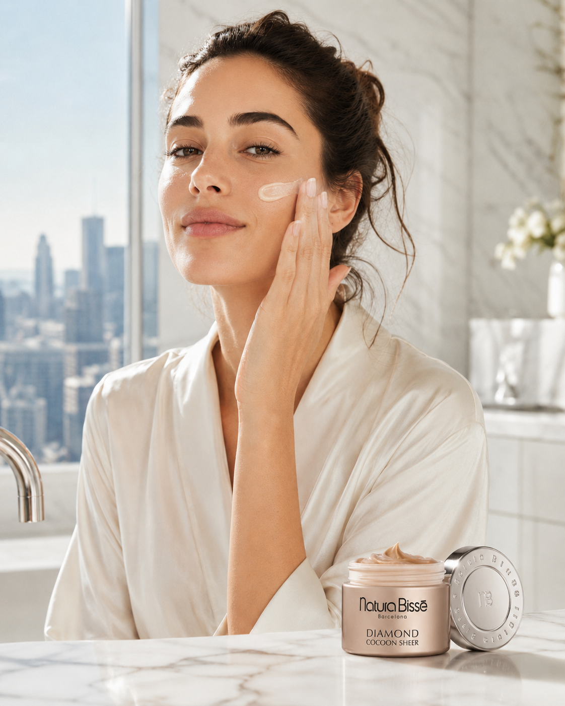Paso 05 — Diamond Cocoon Sheer Cream SPF 30