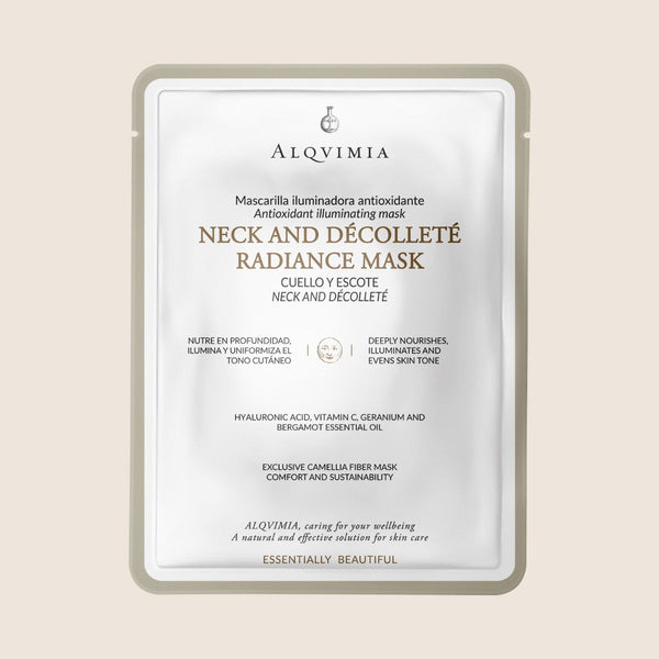 Neck and Décolleté Radiance Mask - Alqvimia - Alqvimia