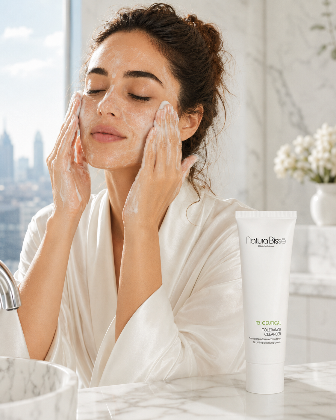 Paso 01 — Limpieza Suave con Tolerance Cleanser
