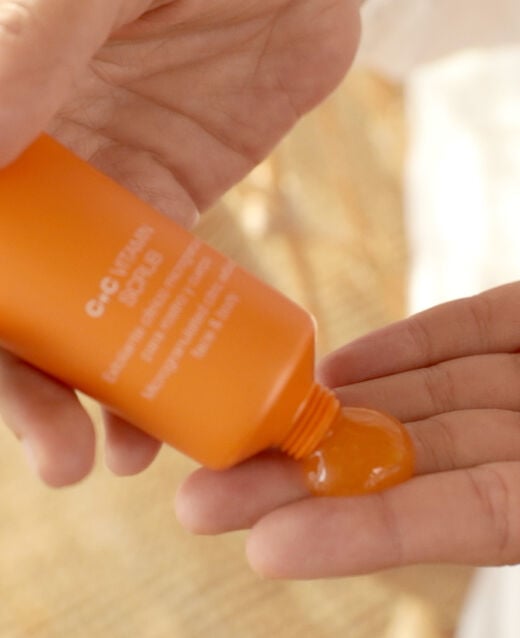 C+c vitamin scrub - resultados y textura del producto Natura Bisse