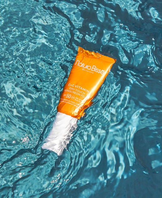 C+c vitamin spf 50 dry touch sunscreen fluid de Natura Bisse - tratamiento cosmético profesional