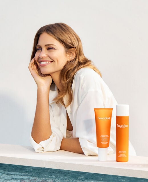 C+c vitamin summer lotion - resultados y textura del producto Natura Bisse