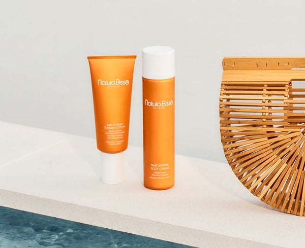 C+c vitamin body cream - aplicación y estilo de vida Natura Bisse