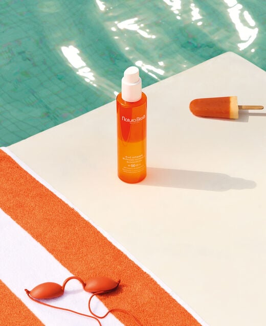 C+c vitamin spf 50 bi-phase invisible sunscreen de Natura Bisse - tratamiento cosmético profesional