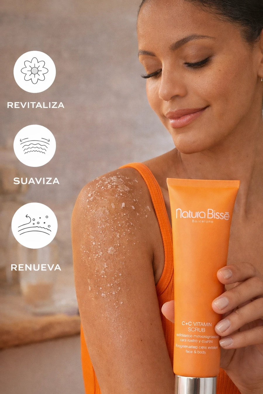 Beneficios de C+C Vitamin Scrub - Natura Bissé - Natura Bisse cosmética profesional