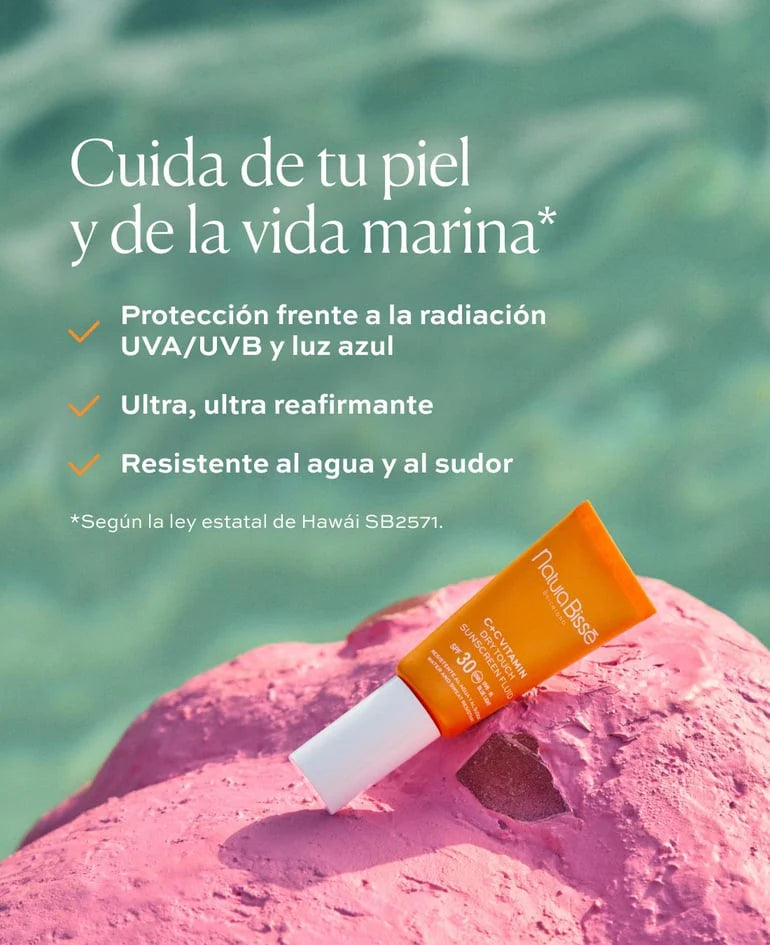 Resultados clínicos de C+C Vitamin SPF 30 Dry Touch Sunscreen Fluid - Natura Bissé - Natura Bisse cosmética profesional
