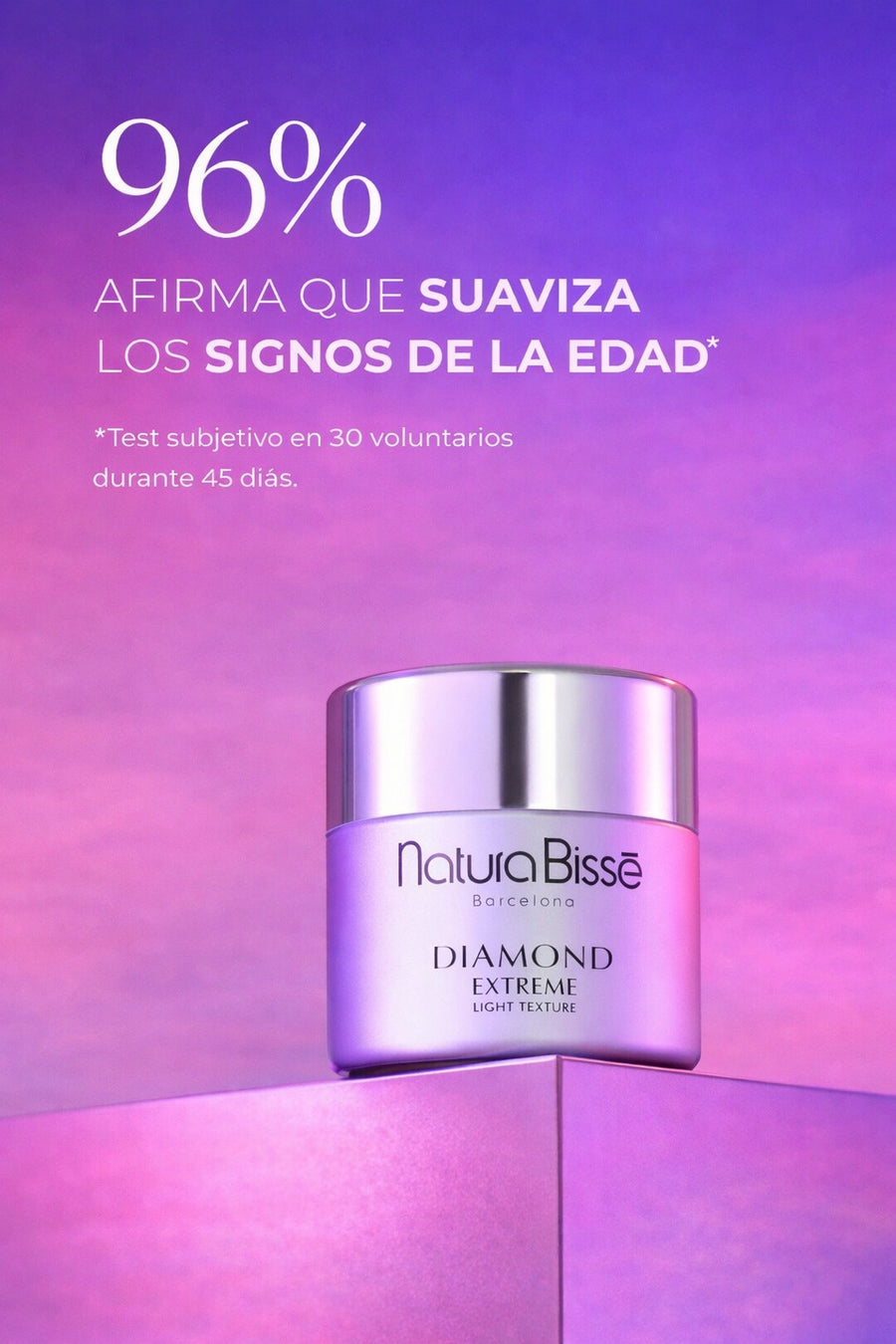 Resultados clínicos de Diamond Extreme Cream – Light Texture - Natura Bissé - Natura Bisse cosmética profesional