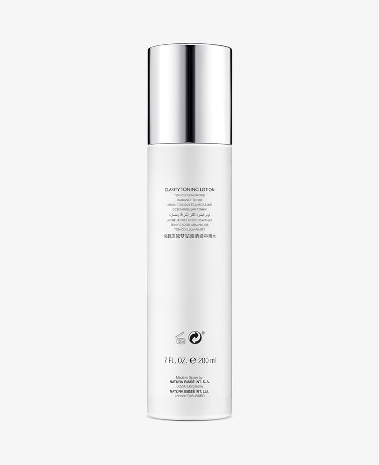 diamond luminous clarity toning lotion 3 - Natura Bisse cosmética profesional