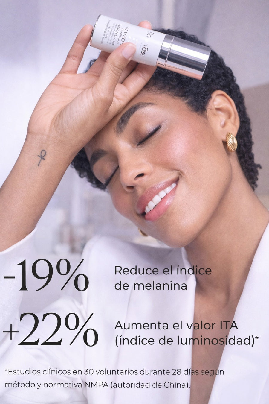 Resultados clínicos de Diamond Luminous Perfecting Serum - Natura Bissé - Natura Bisse cosmética profesional