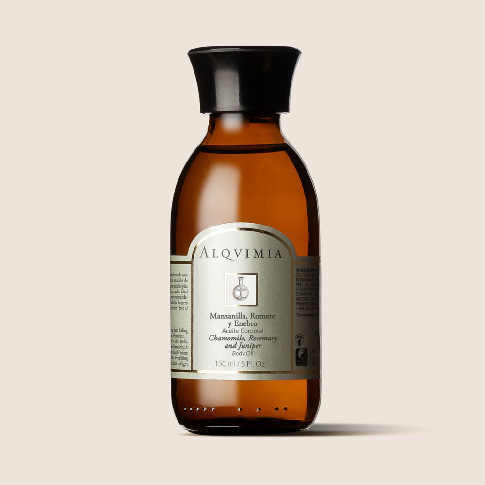 Aceite Corporal de Manzanilla, Romero y Enebro 150ml - Alqvimia