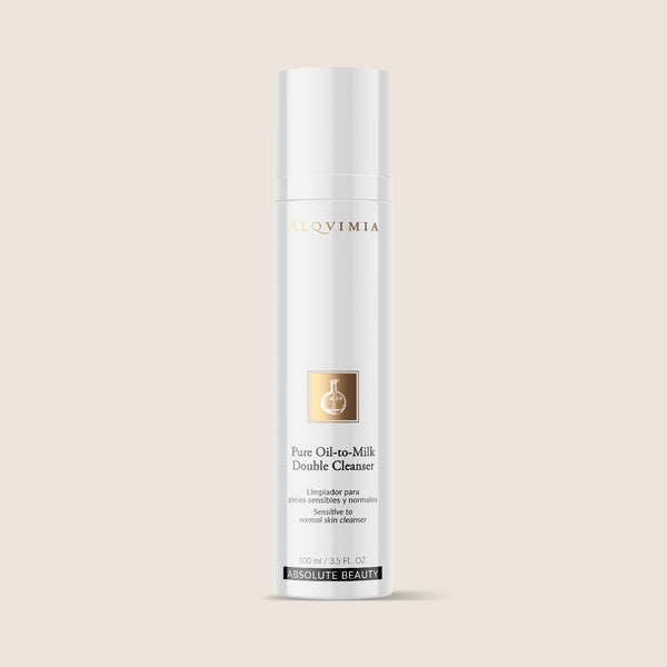 Pure Oil-to-Milk Double Cleanser 100ml - Alqvimia - Alqvimia