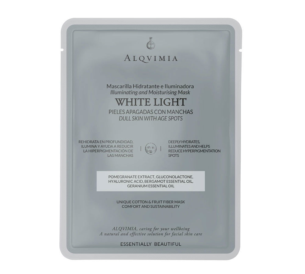 White Light Mascarilla Facial Iluminadora - Alqvimia