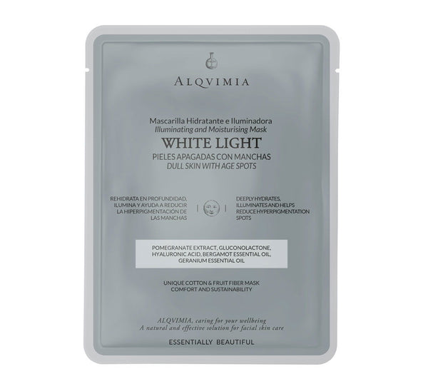 White Light Mascarilla Facial Iluminadora - Alqvimia - Alqvimia