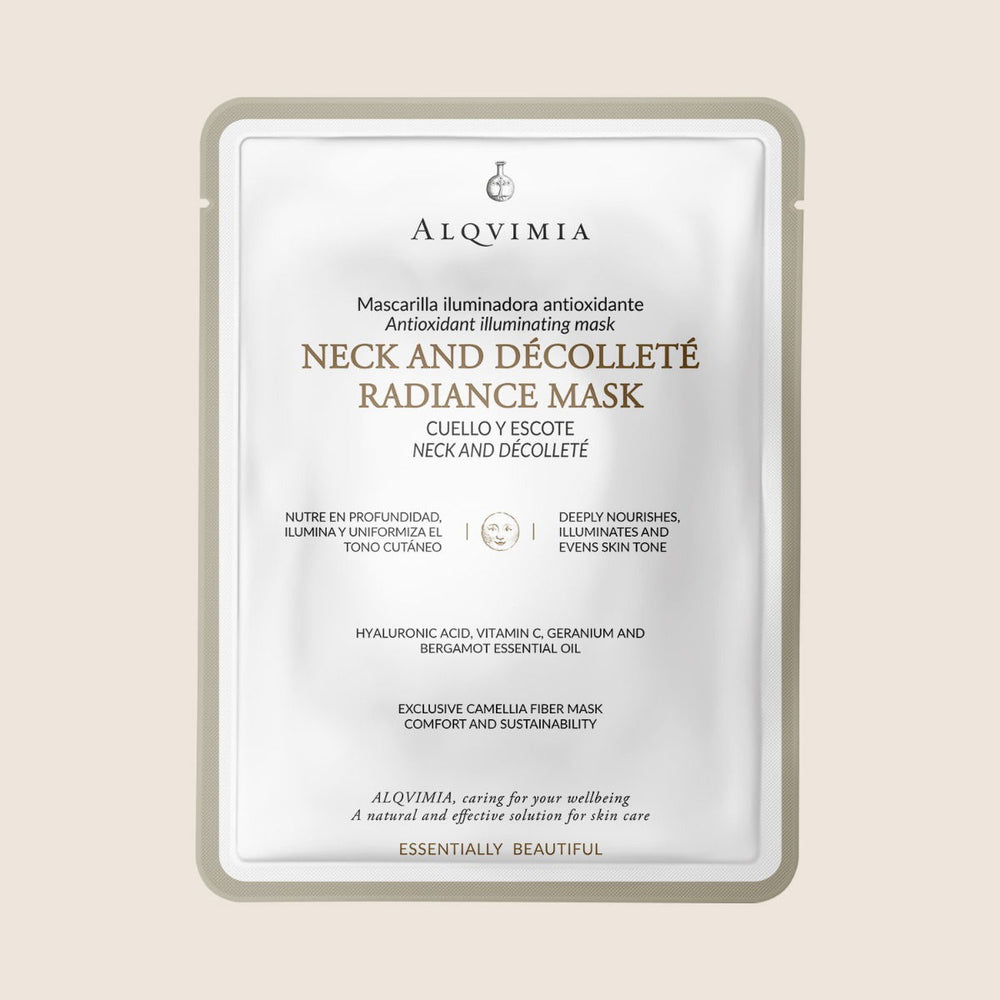 Neck and Décolleté Radiance Mask - Alqvimia